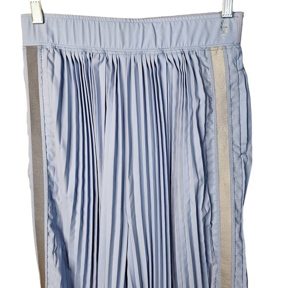 Free People Movemen LIft Off pleated wide leg pillow pants blue nylon small - Picture 5 of 7